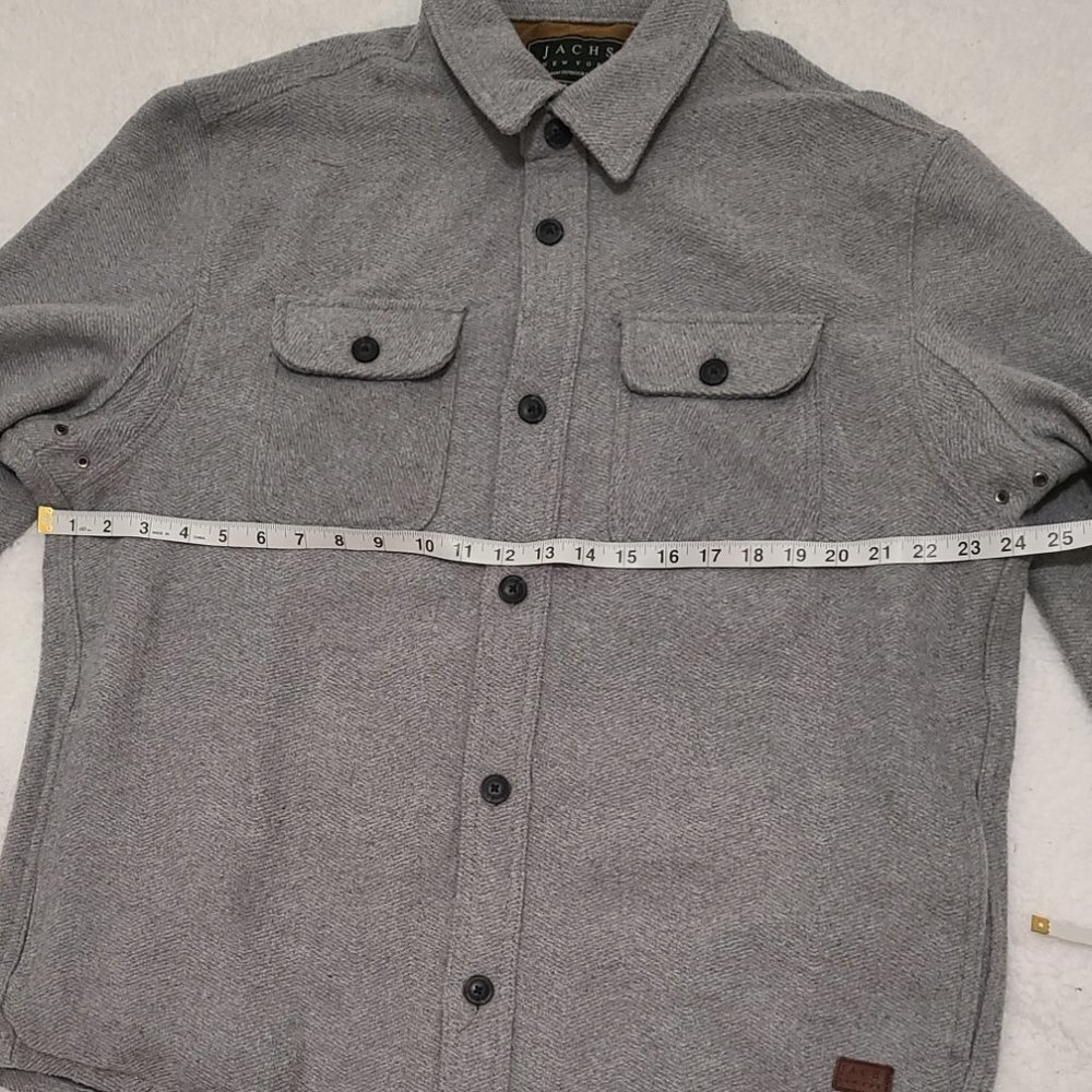 Jachs New York Fully Lined Wool Blend Button Up Lightweight Multi-Pocket Jacket - Picture 7 of 12